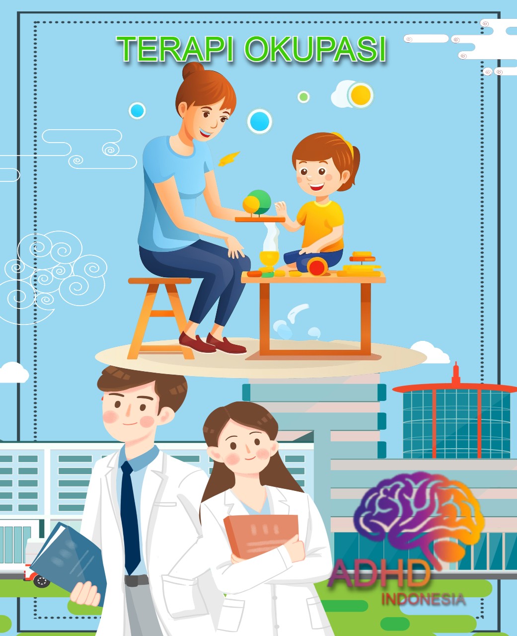 Rujukan untuk Terapi Okupasi untuk Anak ADHD Indonesia Kota Kupang